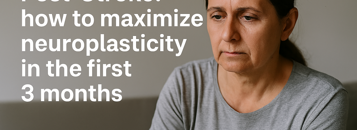 stroke and maximize neuroplasticity