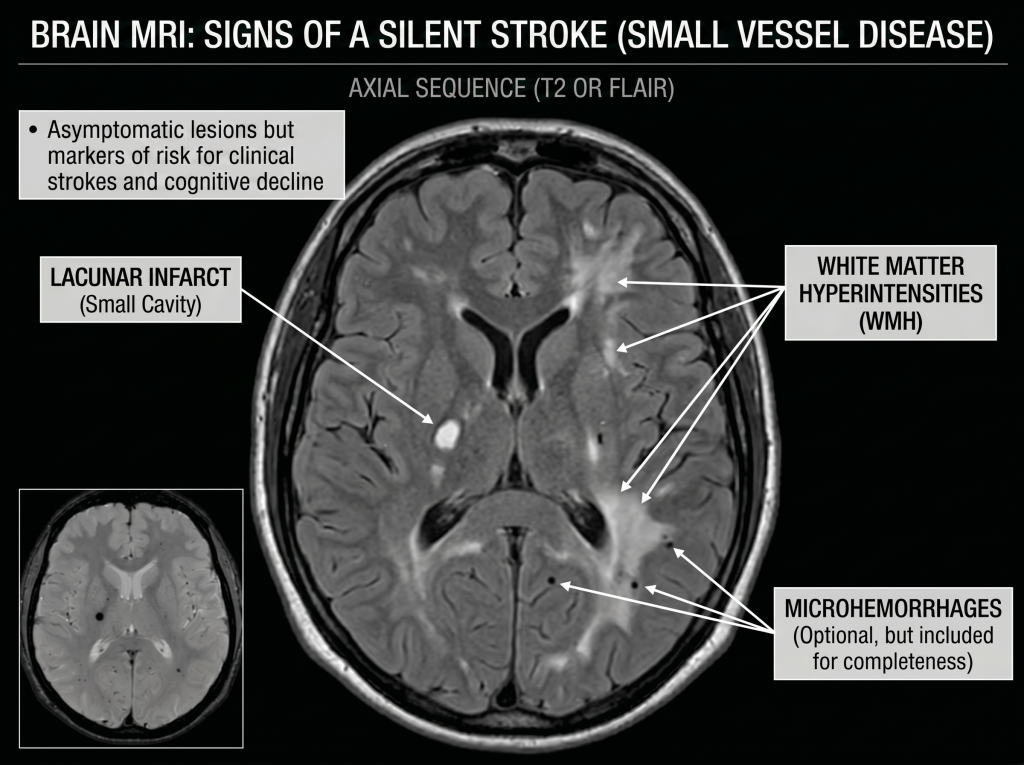 MRI-silent stroke