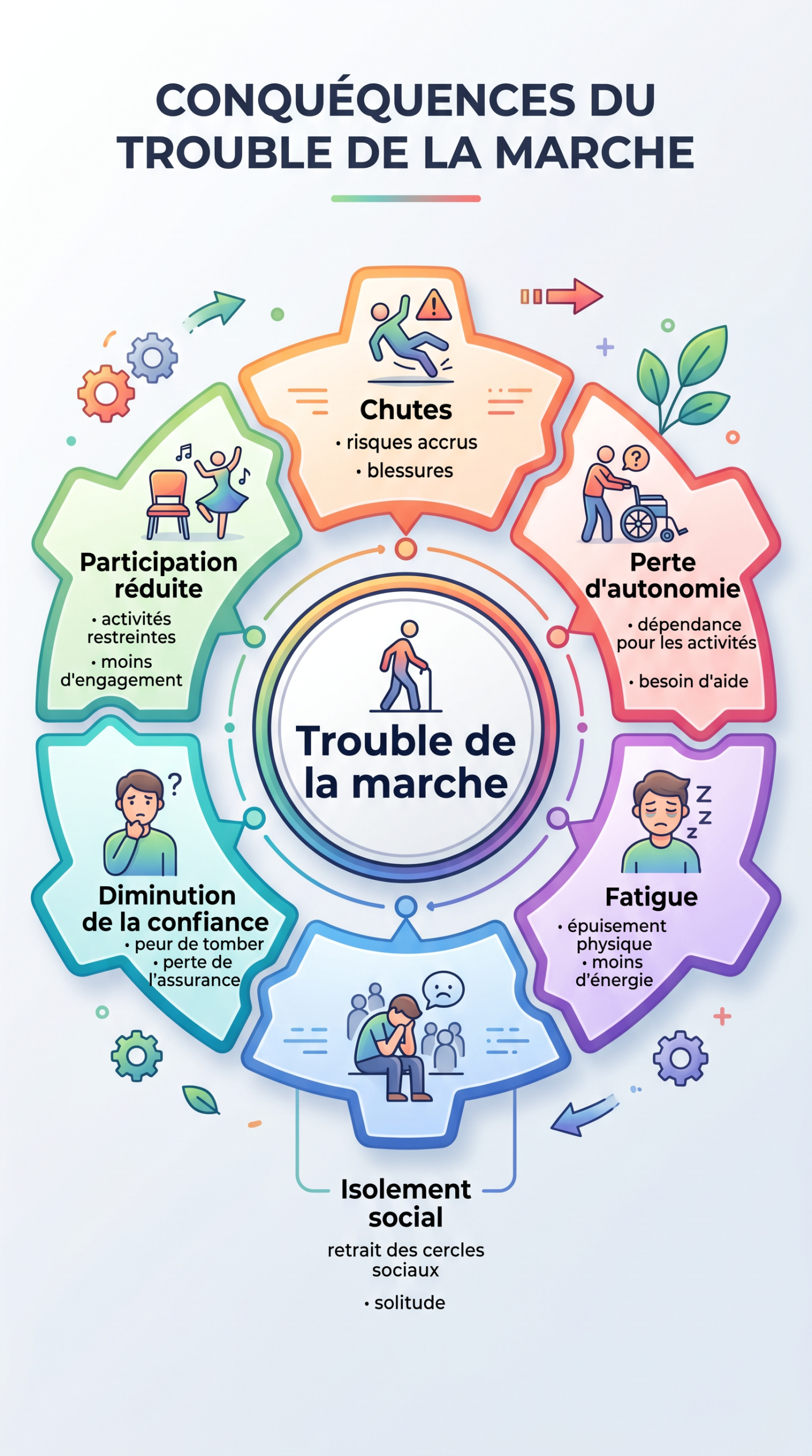 conséquences-troubles marche