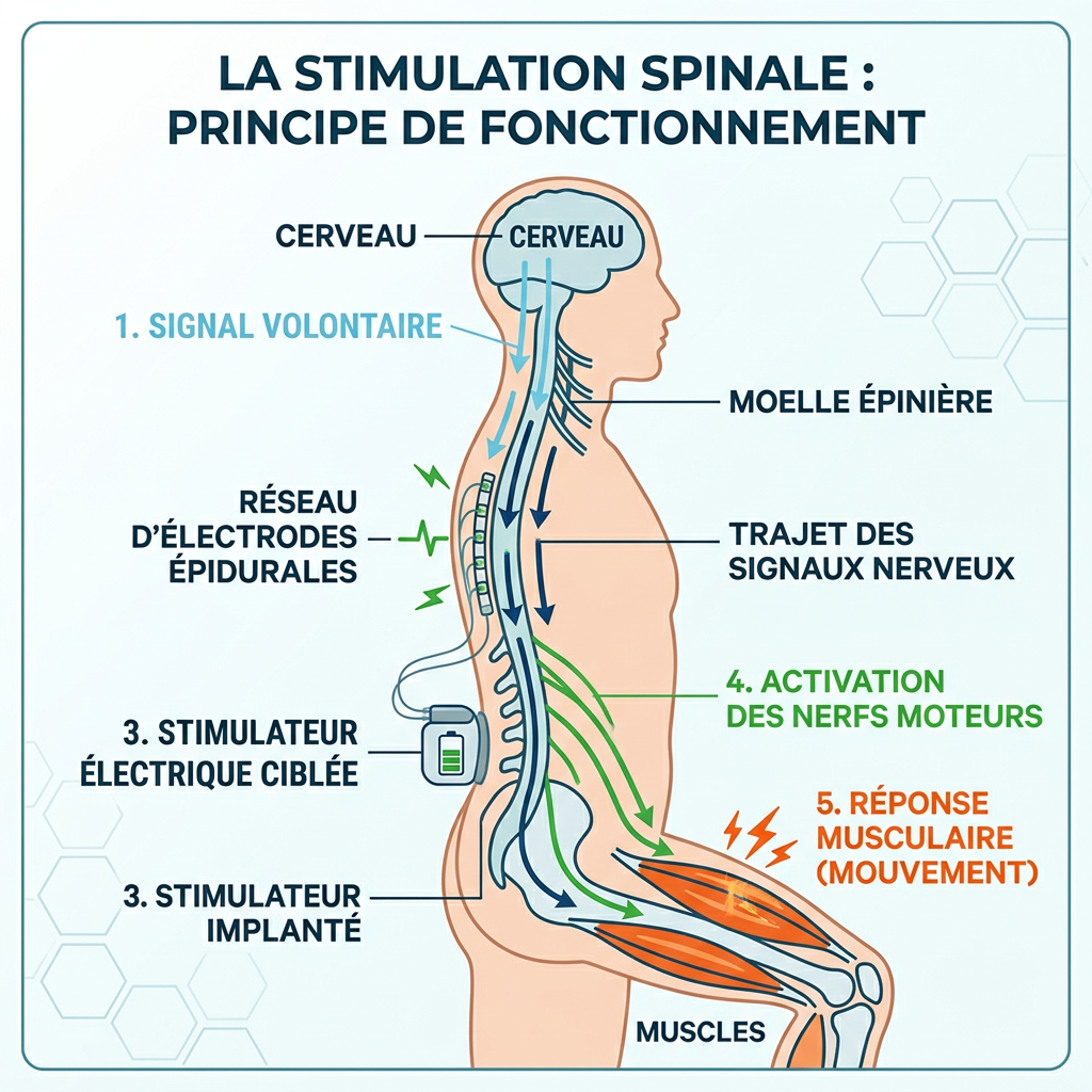 stimulation spinale invasive