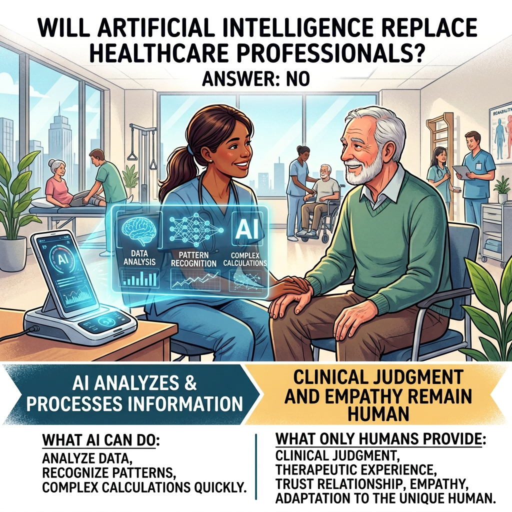AI will not replace clinicians