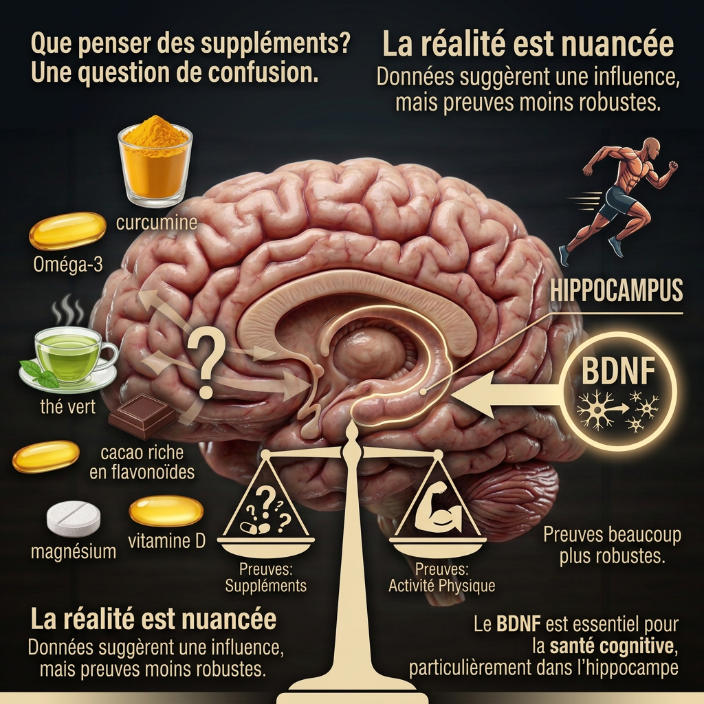 BDNF et suppléments alimentaires